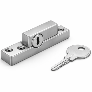 Window lock and key combo – E35 Series 4410 (Security Screen Window)